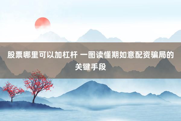 股票哪里可以加杠杆 一图读懂期如意配资骗局的关键手段